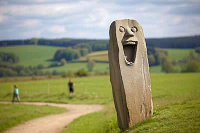 Image de l'Aveyron créée avec une intelligence artificielle, Midjourney, i-aveyron.fr