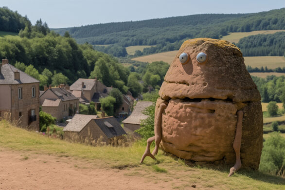 Image de l'Aveyron créée avec une intelligence artificielle, Midjourney, i-aveyron.fr