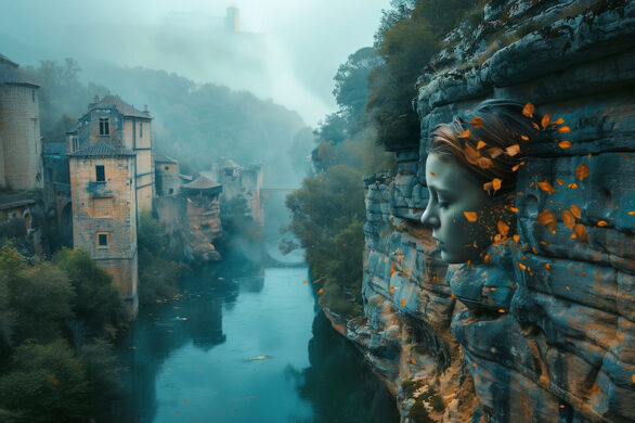 Image de l'Aveyron créée avec une intelligence artificielle, Midjourney, i-aveyron.fr